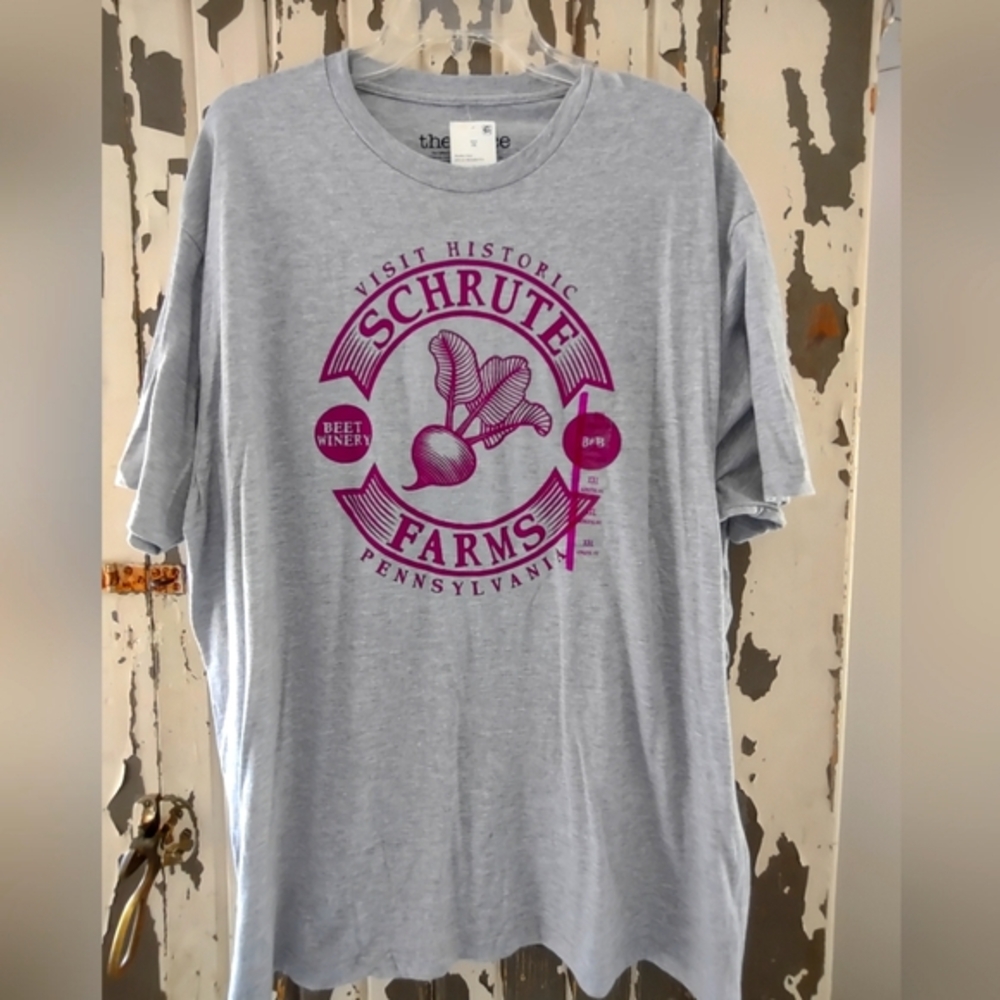 THE OFFICE, SCHRUTE FARMS 2X UNISEX NWT